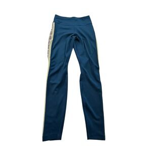 NIKE DRI FIT Teal High Waisted‎ Performance Logo Nike Leggings Women's Size XS